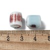 Handmade Porcelain Beads X1-PORC-L080-I08-3