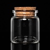 Glass Jar Glass Bottle for Bead Containers X-CON-E008-58x47mm-2