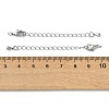 SHEGRACE Brass Curb Chain Extender XGR0146P-163P-3