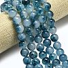 Natural Malaysia Jade Beads Strands G-L645-C01-14mm-24-3