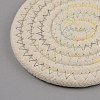 Cotton Thread Weave Hot Pot Holders DIY-SZC0005-01B-2