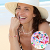200Pcs 20 Colors Handmade Lampwork Beads LAMP-GA0001-11-6