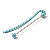 Iron & Alloy Bookmarks with Beadable Bar Pendant LS-AJEW-G055-02A-3