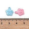 Spray Painted Alloy Charms AL-CBA5B8E-18-3