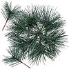 30Pcs Plastic Artificial Pine Branches AJEW-CP0009-91-8