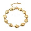 Beach 304 Stainless Steel Shell Sea Animals Link Chain Bracelets BJEW-D359-15A-G-6
