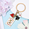 Alloy Enamel Keychain KEYC-YW00164-01-1