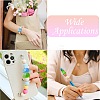 16Pcs 3 Styles Silicone Beads SIL-CJ0003-14-7