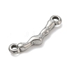 304 Stainless Steel Links Connector Charms STAS-K267-22B-P-2