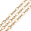 304 Stainless Steel Oval Link Chains CHS-Q009-15G-1