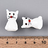 Handmade Bumpy Lampwork Beads Strands LAMP-Q031-003A-4
