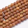 Electroplate Natural Druzy Agate Beads Strands G-G708-6mm-M-2