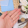 1Pc 925 Sterling Silver Pendant Cabochon Settings STER-BC0002-77B-3