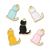 Alloy Enamel Pendants ENAM-Q507-08-1