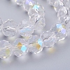 Glass Beads Strands X-GR10MMY-28-3