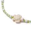2Pcs Glass Seed Adjustable Braided Beaded Bracelets BJEW-JB11664-4