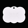 Cloud Shaped Paper Hair Clip Display Cards CDIS-C005-11-3