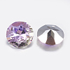 Faceted Glass Rhinestone Charms RGLA-F051-10mm-001VL-2