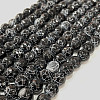 Crackle Agate Beads Strands G-A002-1-2