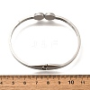 304 Stainless Steel Hinged Enamel Bangles for Women BJEW-F474-44P-5