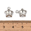 Rack Plating Alloy Rhinestone Pendants PALLOY-S186-09P-03-3