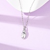 304 Stainless Steel Pendant Cable Chain Necklaces for Men Women NJEW-K308-03A-P-2