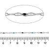 304 Stainless Steel Dapped Chains CHS-H036-01P-03-3