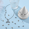 20Pcs 304 Stainless Steel Crystal Rhinestone Links Connectors STAS-BBC0009-19P-4