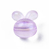 Transparent Acrylic Beads X-OACR-S028-137-2