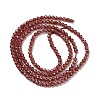 Natural Garnet Beads Strands X-G-B088-C11-02-3