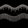 2 Yrads 2 Style Iron with Glass Cup Chain CH-TA0001-03-3