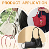 Two Tone Braided Round PU Leather Bag Straps DIY-WH0816-091A-KCG-5