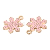 Christmas Light Gold Tone Alloy Enamel Pendants FIND-C031-01KCG-02-2