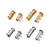 Brass Magnetic Slide Lock Clasps KK-TA0007-17-2