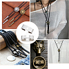 40Pcs Iron Bolo Tie Slides Clasp Accessories FIND-CL0002-29-6
