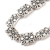 Rectangle Tibetan Style Alloy Beads Strands X-TIBEB-O007-51-NR-1