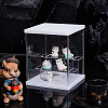 3-Tier Transparent Acrylic Minifigures Display Case ODIS-WH0043-68B-4