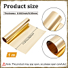 1M Brass Sheet Rolls DIY-BBC0002-84-2