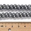 Glazed Porcelain Rondelle Beads PORC-Q001-01G-4