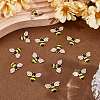 60Pcs Alloy Enamel Cabochons FIND-ME0003-49-4