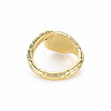 Snake Shape Rack Plating Alloy Cuff Rings RJEW-Q163-009A-RS-2