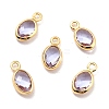 Eco-Friendly Brass with Glass Pendants X-KK-K268-01X-1