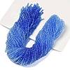 Transparent Painted Glass Beads Strands X1-DGLA-A034-T4mm-A01-1