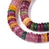 Dyed Natural White Jade Beads Strands G-T142-6mm-05B-3