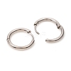201 Stainless Steel Huggie Hoop Earrings EJEW-L250-01I-P-3
