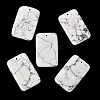 Natural Howlite Big Pendants G-F820-06A-01-1