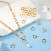 20Pcs Brass Spring Ring Clasps KK-TA0008-85G-02-7