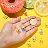 35Pcs 7 Colors Transparent Resin Pendants RESI-CJ0003-14-4