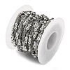 304 Stainless Steel Chains with Beads CHS-F020-06P-3