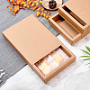 Kraft Paper Folding Box CON-WH0010-01K-C-5